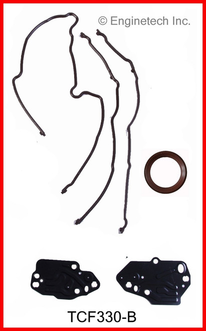 2010 Ford Expedition 5.4L Engine Timing Cover Gasket Set TCF330-B -33