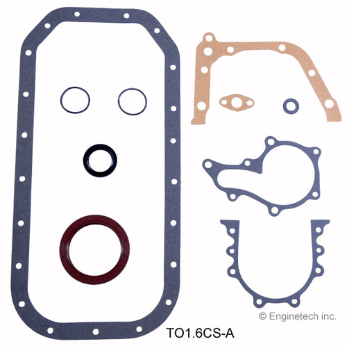 1990 Toyota Corolla 1.6L Engine Lower Gasket Set TO1.6CS-A -16