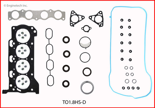 2011 Toyota Corolla 1.8L Engine Cylinder Head Gasket Set TO1.8HS-D -12