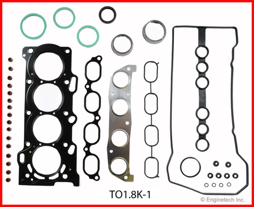 2000 Toyota Corolla 1.8L Engine Gasket Set TO1.8K-1 -7