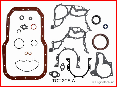 1993 Toyota MR2 2.2L Engine Lower Gasket Set TO2.2CS-A -9