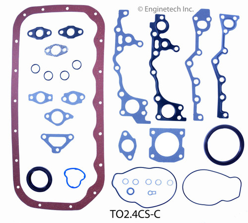 1992 Toyota Previa 2.4L Engine Lower Gasket Set TO2.4CS-C -2