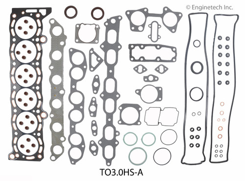 1989 Toyota Cressida 3.0L Engine Cylinder Head Gasket Set TO3.0HS-A -6