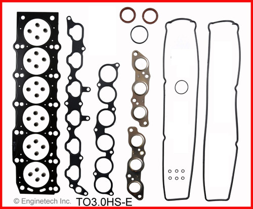 1992 Lexus SC300 3.0L Engine Cylinder Head Gasket Set TO3.0HS-E -1