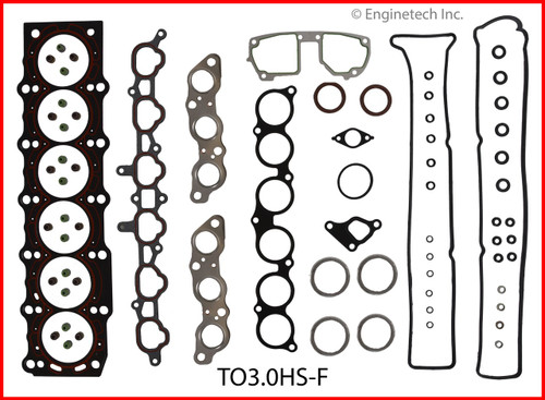 1998 Toyota Supra 3.0L Engine Cylinder Head Gasket Set TO3.0HS-F -3