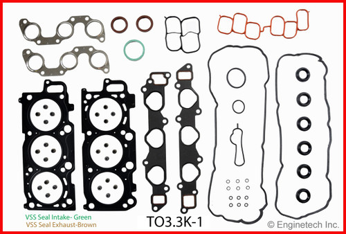 2004 Lexus RX330 3.3L Engine Gasket Set TO3.3K-1 -2