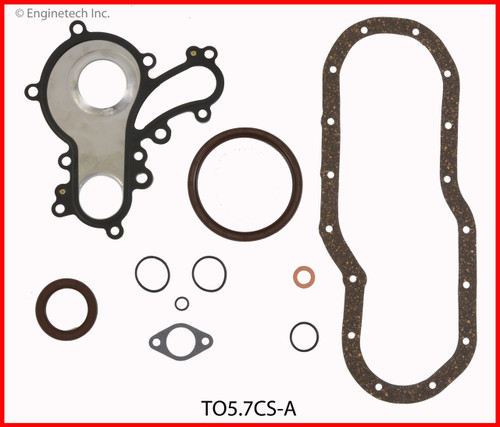 2012 Toyota Sequoia 4.6L Engine Lower Gasket Set TO5.7CS-A -28