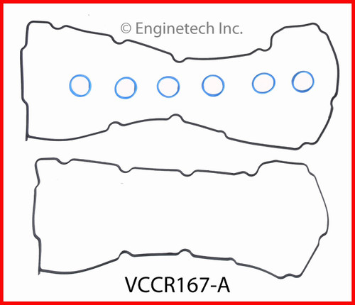 1999 Dodge Intrepid 2.7L Engine Valve Cover Gasket VCCR167-A -4