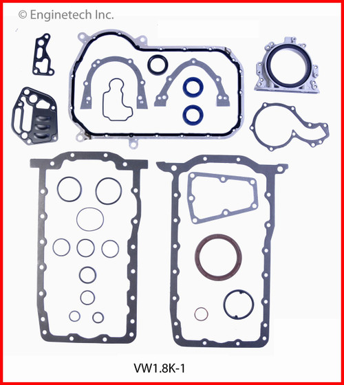 2000 Audi A4 Quattro 1.8L Engine Gasket Set VW1.8K-1 -16