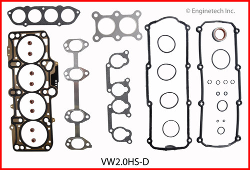 1998 Volkswagen Jetta 2.0L Engine Cylinder Head Gasket Set VW2.0HS-D -4