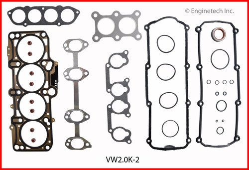 1999 Volkswagen Beetle 2.0L Engine Gasket Set VW2.0K-2 -10