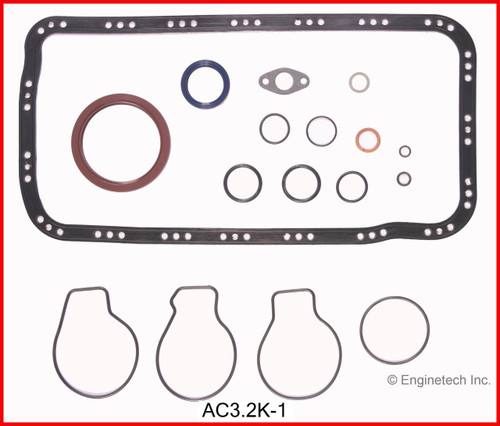 1990 Acura Integra 1.8L Engine Gasket Set AC3.2K-1 -1