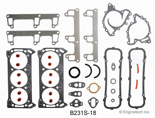 1985 Buick LeSabre 3.8L Engine Gasket Set B231S-18 -162