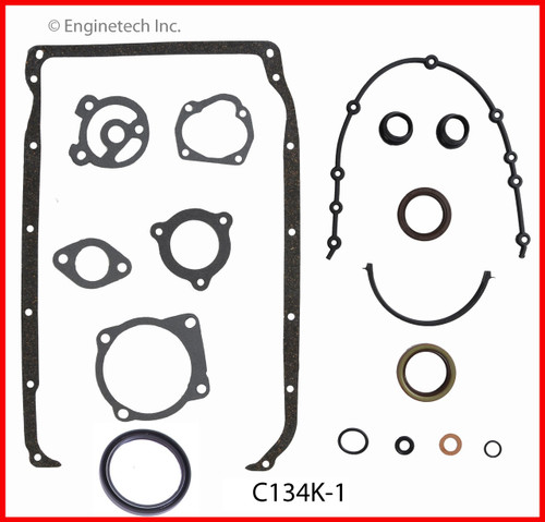 2001 Chevrolet Cavalier 2.2L Engine Gasket Set C134K-1 -9