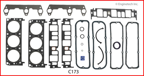 1985 Oldsmobile Firenza 2.8L Engine Gasket Set C173 -78