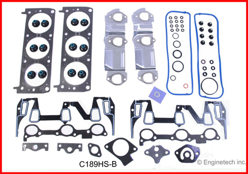 1993 Pontiac Grand Prix 3.1L Engine Cylinder Head Gasket Set C189HS-B -9