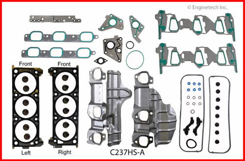 2007 Chevrolet Malibu 3.9L Engine Cylinder Head Gasket Set C237HS-A -15