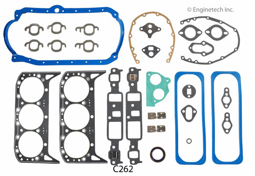 1988 Chevrolet K1500 4.3L Engine Gasket Set C262 -46