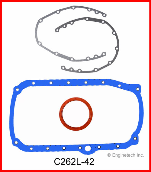 1992 Chevrolet G30 4.3L Engine Gasket Set C262L-42 -7