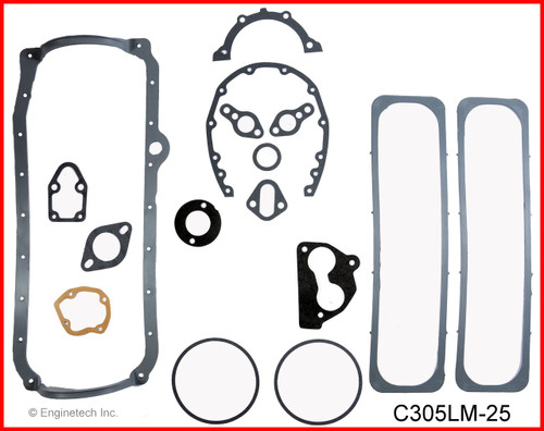 1985 GMC C1500 Suburban 5.0L Engine Gasket Set C305LM-25 -15