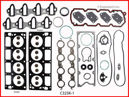 2001 GMC Sierra 1500 5.3L Engine Gasket Set C325K-1 -8