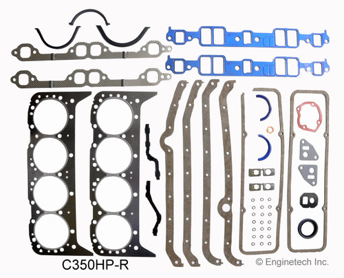 1985 GMC G2500 5.7L Engine Gasket Set C350HP-R -439