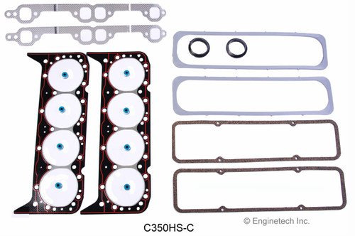 1986 Chevrolet C30 5.7L Engine Cylinder Head Gasket Set C350HS-C -5