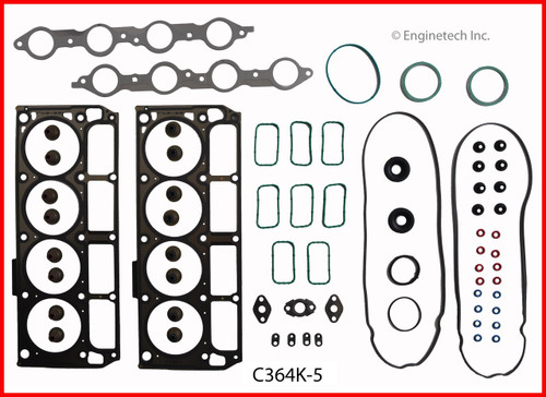 2014 Chevrolet Caprice 6.0L Engine Gasket Set C364K-5 -6