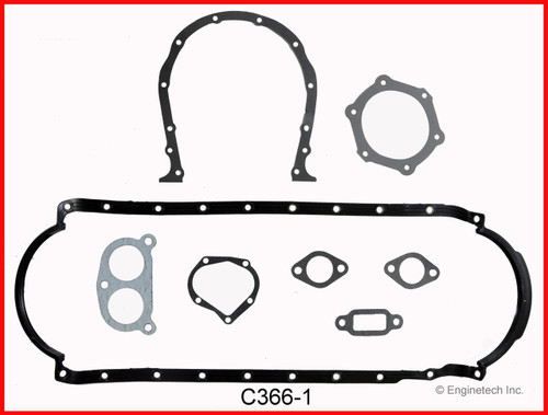 1991 Chevrolet C70 Kodiak 6.0L Engine Gasket Set C366-1 -4