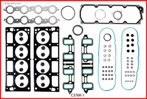 2007 Chevrolet Silverado 1500 6.0L Engine Gasket Set C376K-1 -7