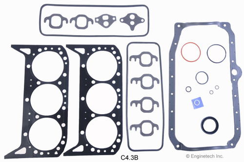 1994 Chevrolet G30 4.3L Engine Gasket Set C4.3B -7