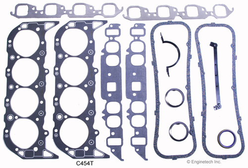 1987 GMC R2500 Suburban 7.4L Engine Gasket Set C454T -90