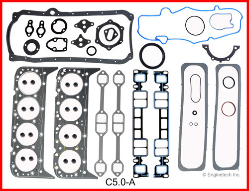 1996 GMC Savana 2500 5.0L Engine Gasket Set C5.0-A -11