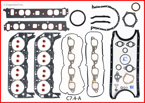 1993 Chevrolet C2500 Suburban 7.4L Engine Gasket Set C7.4-A -35