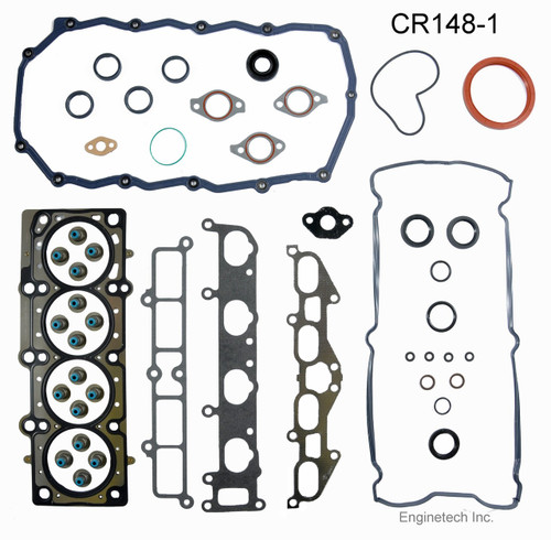 1996 Plymouth Grand Voyager 2.4L Engine Gasket Set CR148-1 -8