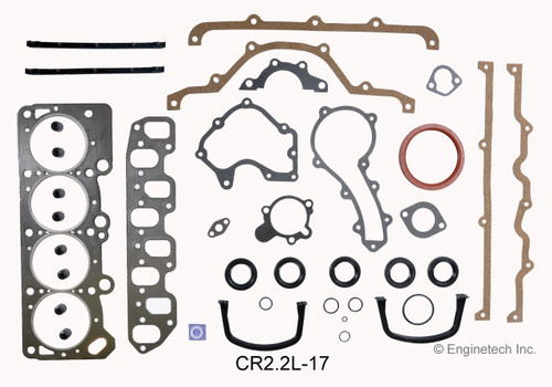 1987 Plymouth Reliant 2.2L Engine Gasket Set CR2.2L-17 -105