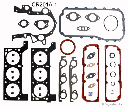2000 Chrysler Town & Country 3.3L Engine Gasket Set CR201A-1 -22