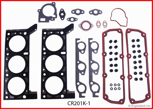 2001 Chrysler Town & Country 3.3L Engine Gasket Set CR201K-1 -3