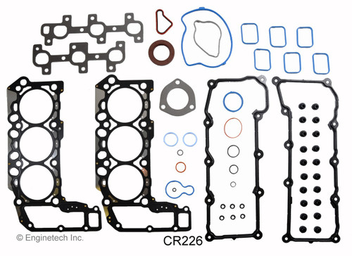 2002 Jeep Liberty 3.7L Engine Gasket Set CR226 -2