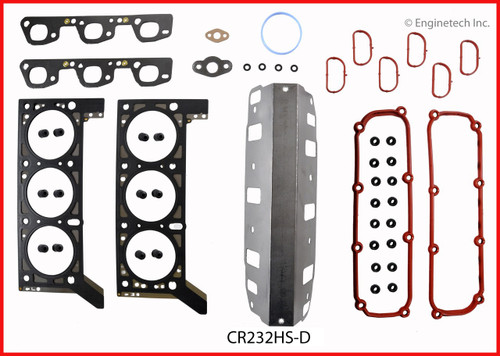 2009 Jeep Wrangler 3.8L Engine Cylinder Head Gasket Set CR232HS-D -3