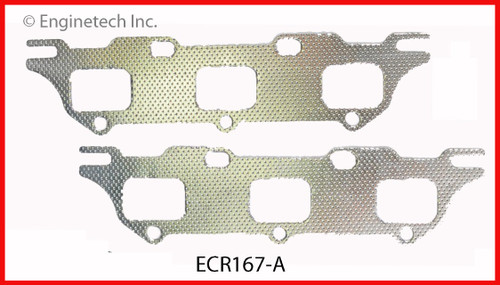 2001 Chrysler Concorde 2.7L Engine Exhaust Manifold Gasket ECR167-A -8