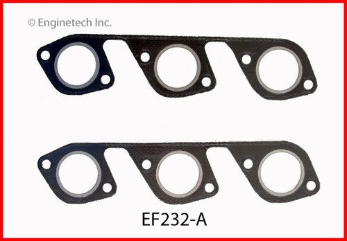2000 Ford Mustang 3.8L Engine Exhaust Manifold Gasket EF232-A -6