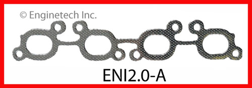 1991 Nissan NX 2.0L Engine Exhaust Manifold Gasket ENI2.0-A -2