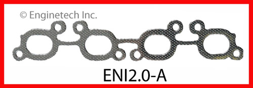 1992 Nissan NX 2.0L Engine Exhaust Manifold Gasket ENI2.0-A -5