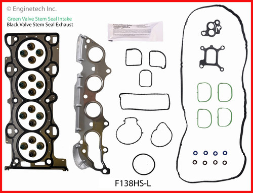 2009 Mazda 3 2.0L Engine Cylinder Head Gasket Set F138HS-L -12