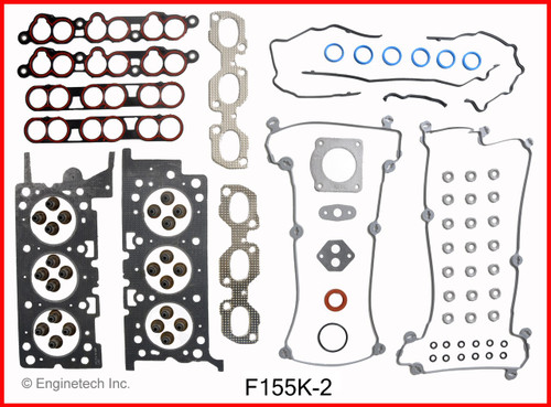 2000 Mercury Cougar 2.5L Engine Gasket Set F155K-2 -7