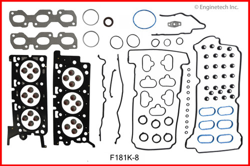 2007 Ford Freestyle 3.0L Engine Gasket Set F181K-8 -5