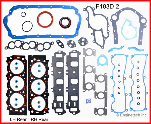 1999 Mercury Sable 3.0L Engine Gasket Set F183D-2 -4