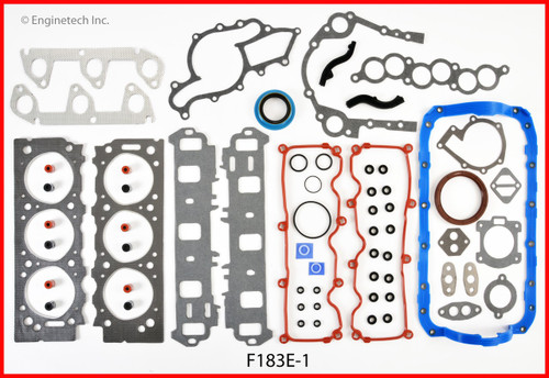 1997 Mazda B3000 3.0L Engine Gasket Set F183E-1 -6