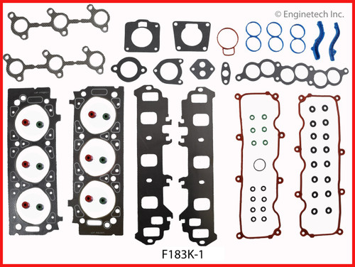 2007 Ford Ranger 3.0L Engine Gasket Set F183K-1 -16